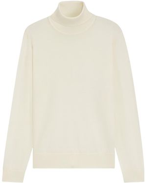 BOSS Pullover Hernando - Weiß