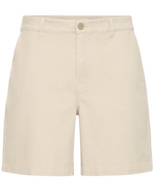 Solid Chinoshorts Regulat Fit Sdliam - Natur