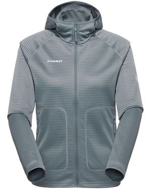 Mammut Funktionsfleecejacke Crag - Blau