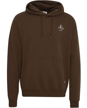 Solid Pullover - Braun