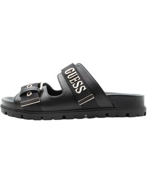 Guess Pantolette Faxona - Schwarz