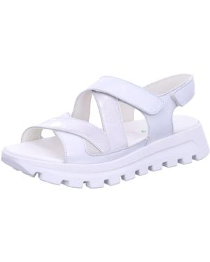 Waldläufer Sandale Sandalette Damen 730004-200 211 Echtleder - Weiß