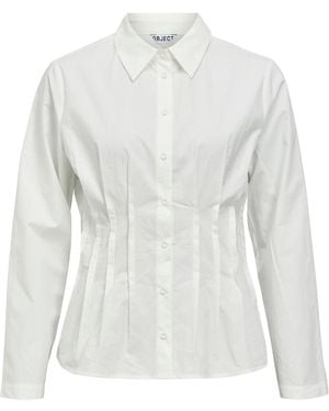 Object Bluse Objlila - Weiß