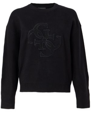 Guess Pullover Evelyn - Schwarz