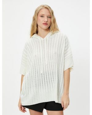 Koton Pullover - Weiß
