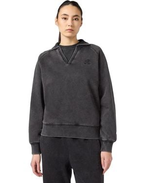Champion Sweatshirt Polo Neck Sweatshirt - Grau