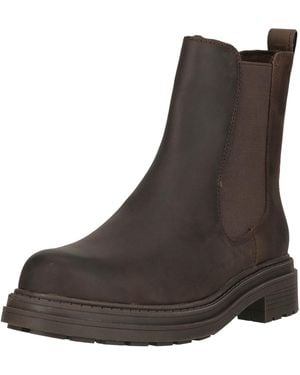 Clarks Orinoco3 Top Stiefel mit elastischen Einsätzen an den Seiten - Braun