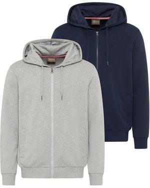 Man's World World Sweatjacke World - Blau