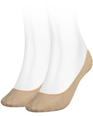 Tommy Hilfiger Footie Invisible Socken - Natur