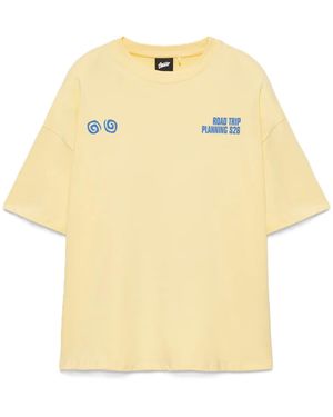 Pull&Bear T-Shirt Stwd - Gelb