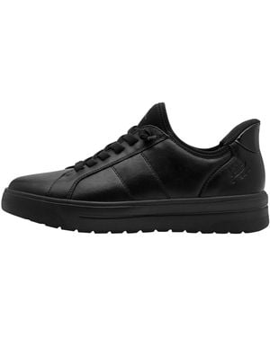 Jana Sportlicher Schnürschuh Tamaris Schnür-Sneaker - Schwarz