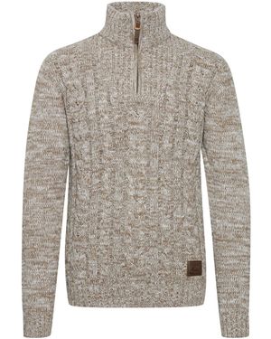 Solid Strickpullover Pankraz - Mehrfarbig