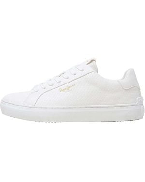 Pepe Jeans Sneaker 'Camden Rump' - Weiß