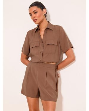 Lipsy Bluse - Braun