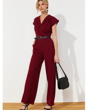 Trendyol Jumpsuit - Rot