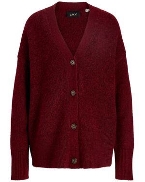 JJXX Strickjacke Jxrosanna - Rot