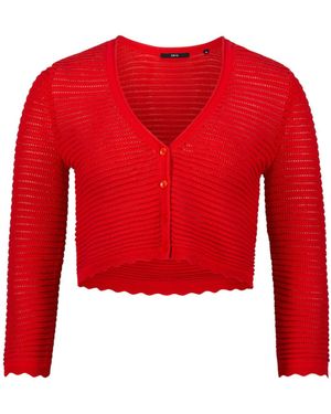Zero Strickjacke - Rot