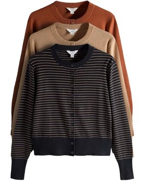 The Set Strickjacke - Schwarz