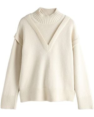Next Pullover - Weiß