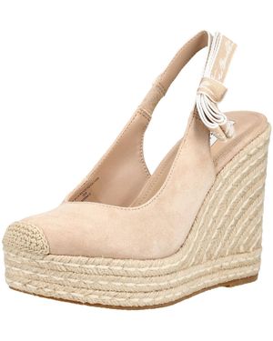 Steve Madden Sandalen Leder High-Heel-Sandalette - Natur