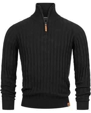 INDICODE Pullover Hector - Schwarz