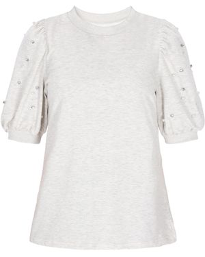 NALLY Sweatshirt Fashion Look - Weiß