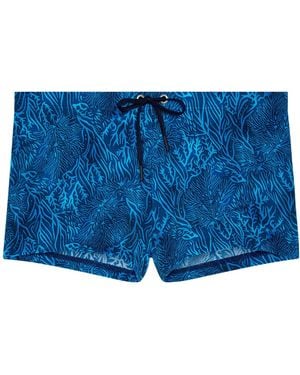 Hom Retro Badeshorts Swim Shorts Panarea - Blau