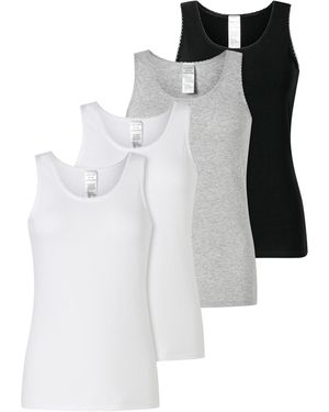 Schiesser Unterhemd Modern Multipacks - Mehrfarbig