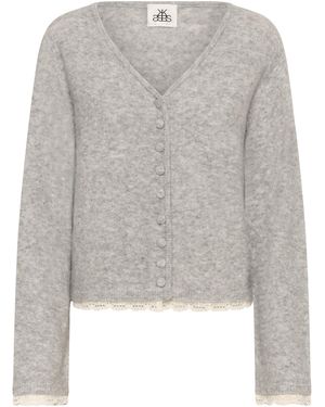 Karen By Simonsen Strickjacke Kberis - Grau