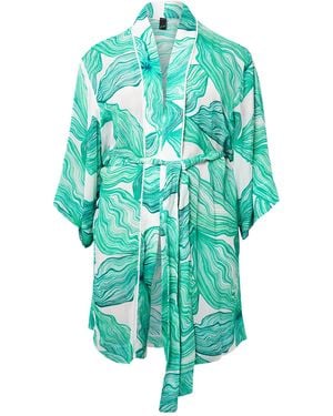 Yoek Kimono - Blau