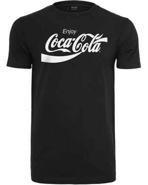 Merchcode T-Shirt Coca Cola - Schwarz