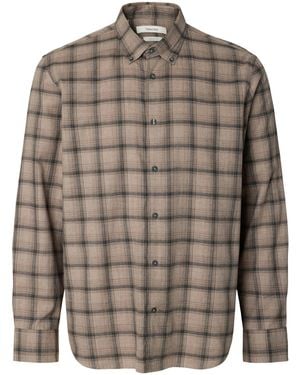 SELECTED Hemd Slmcole - Grau