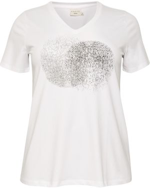 Kaffe Shirt 'Veri' - Weiß