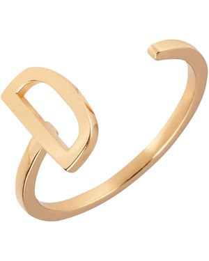 Design Letters Ring - Weiß