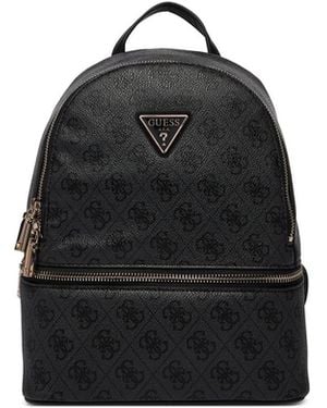 Guess Rucksack Kohlen-Logo - Schwarz
