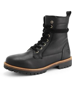 Travelin Schnürstiefel 'Kongsberg' - Schwarz