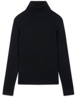 J Cashmere Pullover Juni - Blau
