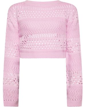 swirly Pullover - Pink