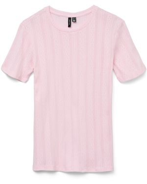 Vero Moda T-Shirt 'Vmlisa' - Pink