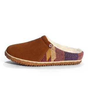 Minnetonka Pantolette Tahoe - Braun