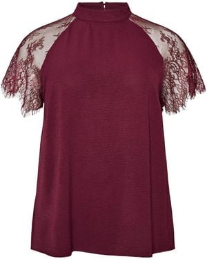 Zizzi Bluse Mgudrun - Rot