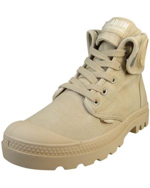 Palladium Schnürstiefelette Baggy - Natur