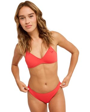 Roxy Bikinihose Solid Essentials - Rot