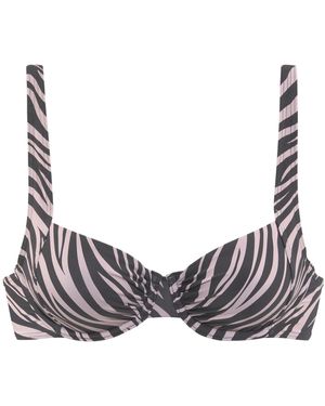 Lascana Bikinitop - Grau