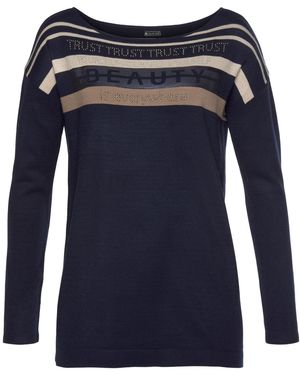 Laura Scott Pullover - Blau