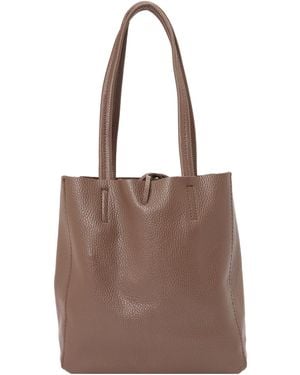 Zwillingsherz Shopper - Braun