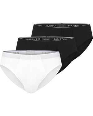 Hanro Slip Cotton Superior - Schwarz