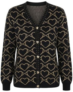 MIAMODA Strickjacke - Schwarz