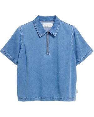 ARMEDANGELS Bluse Cinziaa - Blau