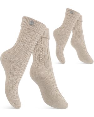 celodoro Trachtensocken Tradition - Weiß